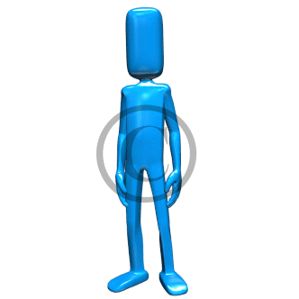 3d-character-point-on-blank