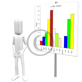 3d-character-presentingwithchart